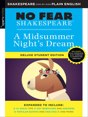 cover image of Midsummer Night's Dream (No Fear Shakespeare)